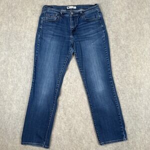 Levis women's 505 straight leg jeans size 10S 30x30 Mid Wash